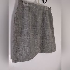 Grey Mini Skirt